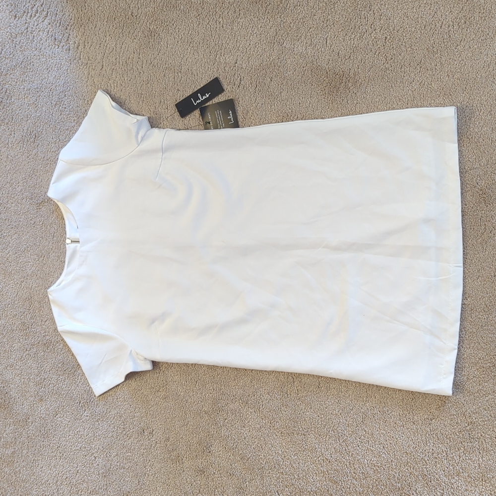 Lulus Short Sleeve Mini Sheath Dress NWT
